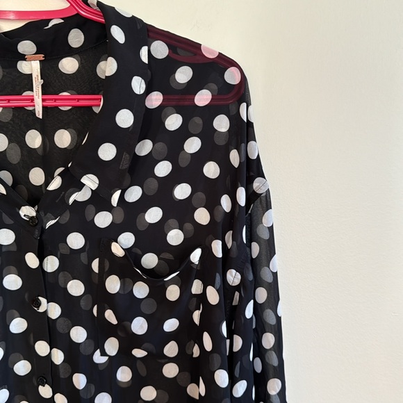 free people EASY RIDER blouse . - Picture 5 of 5